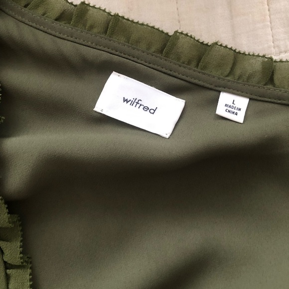 Wilfred green short sleeve midi dress - Picture 4 of 4